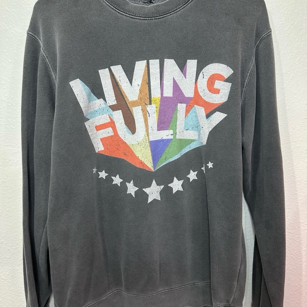 Living fully sweatshirt Mallory Ervin